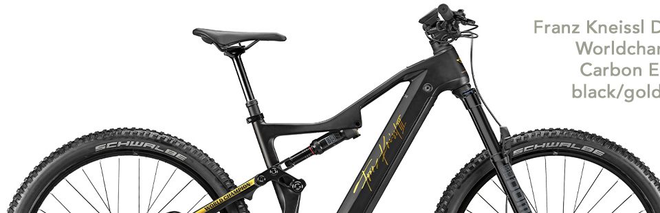 Fitstore24 vertreibt ab sofort exklusiv E-Bikes der Marke Franz Kneissl Design