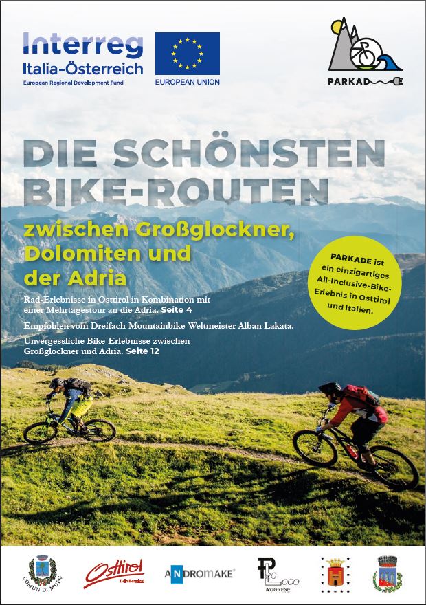 Interreg "Die schönsten Bikerouten" Magazin